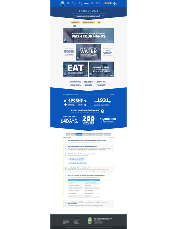 ASP FAQ page preview