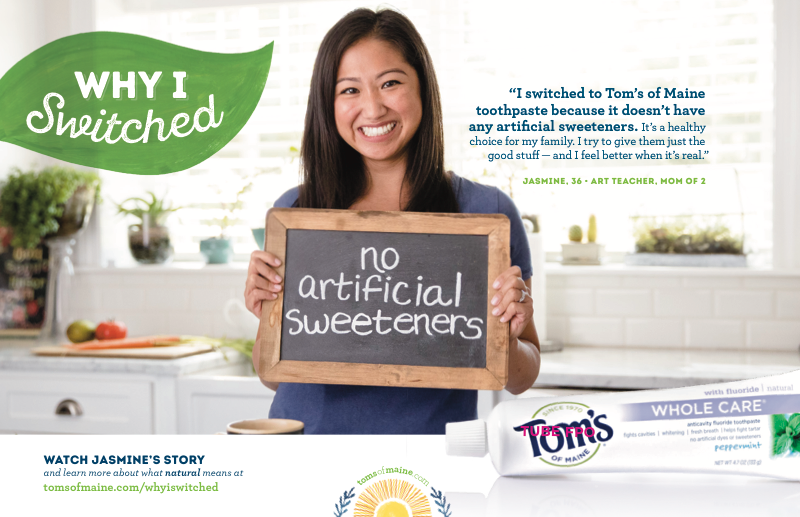 Tom's WIS print ad preview